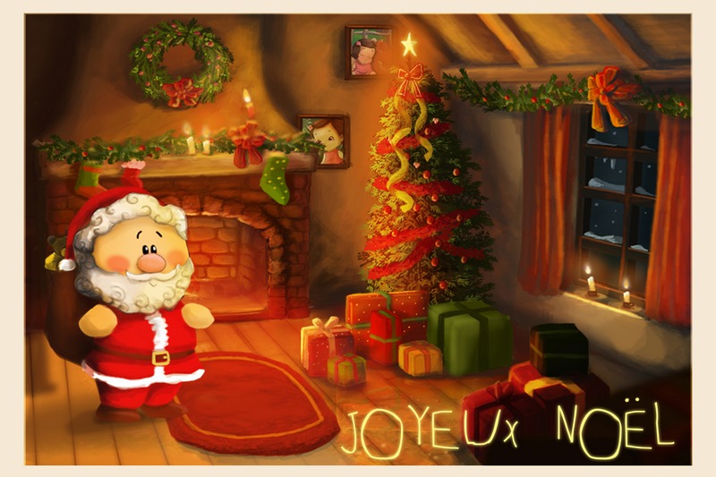 Поздравление С Рождеством На Французском Языке